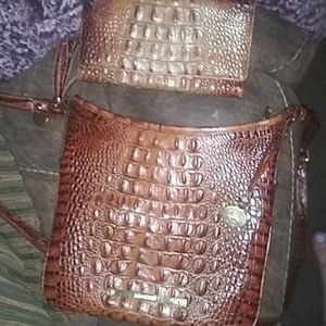 Brahmin purse matching wallet beautiful